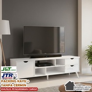 TV table, TV buffet, TV drawer, TV cabinet, multi-purpose guest table, white