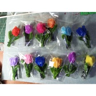 Fuzzy Wire Hair Clips