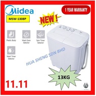 MIDEA 13KG SEMI AUTO WASHING MACHINE 13.0KG MSW-1308P
