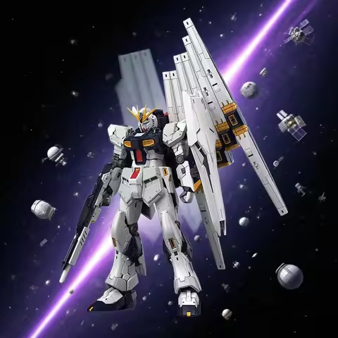 RG 1/144 V Nu Assembly Model Kit Action Figures With Funnels And Water Decals Stand Desktop Decorati