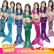 Gaun Anak Putri Duyung Anak  Gas Baju Renang Ekor Putri Duyung Anak Baju Renang Putri Duyung  Bisa M