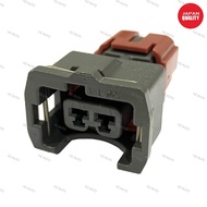 (SK-10264/SK-20214) 2 Pin Proton Wira Satria VDO 1.3 1.5 FUEL INJECTOR Socket Connector