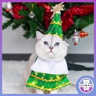 [สินค้าราคาพิเศษ] ชุดคอสตูมต้นคริสต์มาสสัตว์เลี้ยง ระยิบระยับ | CLAWSET.BKK