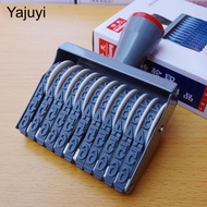[Yajuyi] SiaBiced Numbering Stamp 11 digits Numbering Stamp Easy to Use Digit Number Durable Digit