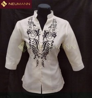 LADIES BARONG PINA ORGANZA (V-Arielle Black)