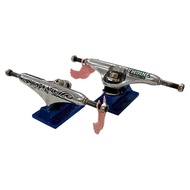 Enigma “Silver and Blue” 5.5′′ Hollow Skateboard Trucks