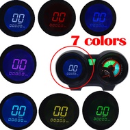 ใหม่12V Digital LCD LED Electronics รถจักรยานยนต์อุณหภูมิ Meter Speedometer ปรับสำหรับบราซิล TITAN 1