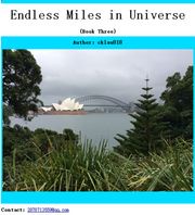 Endless Miles in Universe (Book Three) Ching Kin Lau