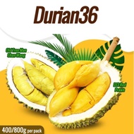 [Durian 36] Fresh Durian Delivery | 600g Black Gold/Old Tree MSW/Red Prawn/Hock Beng D13