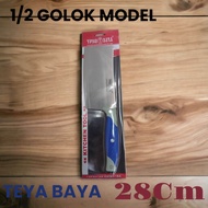 PISAU SETENGAH GOLOK GAGANG KARET TEYA BAYA G1089