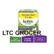 KOTEX LINER REGULAR UNSCENTED 2x32s