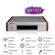 Nobsound DV525เครื่องเล่น Dvd/cd/usb/video เอาต์พุตสัญญาณคาราโอเกะ Coaxial/optics/rca/ S-Video Outlets รองรับ HDMI
