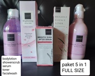 (skincare beauty) SCARLETT WHITENING PAKET MURAH LENGKAP / 5 IN 1 / SCARLETT SERUM TONER FACIALWASH