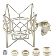 AT2020 Shock Mount Universal Microphone Holder Spider Recording Mic Shockmount Stand Compatible with