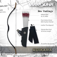 Arrouha Adikara Pakej Pemula Sukan Memanah Tradisional 30 lbs - 45 lbs