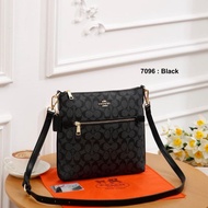 (PREMIUM QUALITY)_C0ACH_SLING LADIES BAG DOUBLE COMPARTMENT