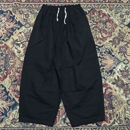 1One Kr Ripstop Baloon Pants Black Size W40-44 L109 OL29 Waist Circumference 80-88 cm Length 109 cm 