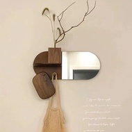 Japanese Capsule Mirror Wall Decoration Mirror Wall-Mounted Mirror Makeup Mirror Decoration Mirror W