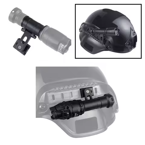 SureFire M300 M300B M300C M300V K1-10 Tactical Scout Light With SS MAX Helmet Light Mount Fit OPS-CO