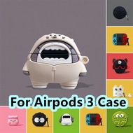 READY STOCK! For Airpods 3 Case Cool Cartoon Pattern for Airpods 3 Casing Soft Earphone Case Cove