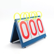 Free Shipping 3-Digit Scoreboard Basketball Three-Digit Flip Scoreboard Competition Scoreboard Answe