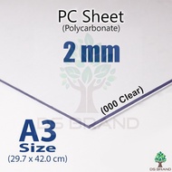 [ PC Sheet ] 2 mm A3 PC Sheet Polycarbonate Sheet