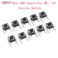 Fitow 10Pcs RB / LB bumper button tactile switch for Xbox One Xbox 360 controller FE