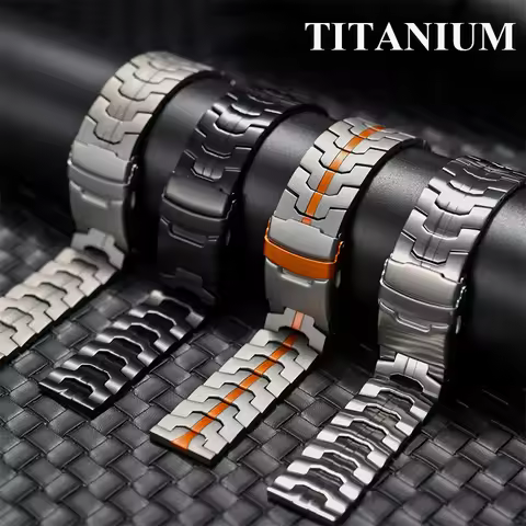 22mm Titanium Strap For Amazfit GTR 47mm GTR4 3 2 2e Metal Band For Huawei Watch 4 4Pro 3 3Pro GT 5 