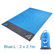 《Europe and America》 Beach Blanket Portable Outdoor Camping Mat Waterproof Picnic Ground Baby Sleeping Mattress Foldable Moistureproof Tent