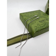 Classic Long Earrings with Diamonds SB7U