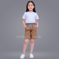 N.G-Celana Chino Pendek Anak Laki Laki peremuan 1-13 tahun / Celana Pendek Anak Tanggung Termurah Kw