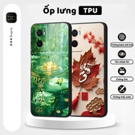 Oppo A76 - A96 phone case with calligraphy of Peace, Peace, Peace