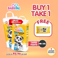 BabyPal Quick Dry Diaper for Baby Taped Pants Newborn to XXXL Baby Needs Collection