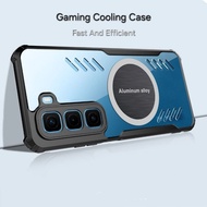 Infinix Hot 50 4G/5G Hot 50 Pro+ Dual Vents Magnetic Case