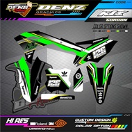 DECAL STICKER KX F 250-450 DN004