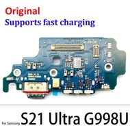 KRCB Ori Full Chip Charging Board For SAMSUNG S21 ULTRA 5G G988B G998B/N G998U G998D G9980 Replaceme