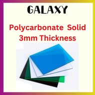 Polycarbonate Solid Board Colour 3mm (  Licin & Licin ) / Polycarbonate Plane Sheet / Pvc Board / Pv