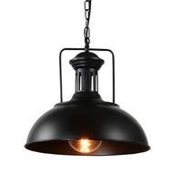 "ถูกชัวร์"โคมไฟแขวนเหล็ก (E27x1) LUZINO รุ่น DD-I-211 สีดำ*ส่งด่วนทุกวัน*