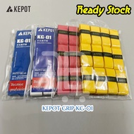 SUPER CLEAR STOCK KEPOT JAPAN GRIP KG-01 BADMINTON GRIP