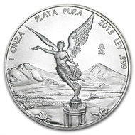 2013 Mexican Libertad 1 oz .999 Silver Coin BU 1oz