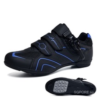 Outdoor Road Bike Cycling Shoes Men Women Cycling Sports Shoes Rubber Sole Mountain Bike Shoes Racing Sports Shoe 5Q0B