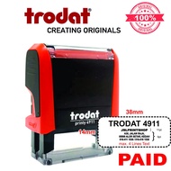 Trodat 4911 / 4912 /4913 Self-Ink Rubber Stamp with Customised Rubber