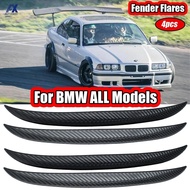 Fender Flares Mud Flap Arch Wheel Eyebrow Lips Strips sticker Trim For BMW E46 E36 E39 E60 F10 3 Z4 
