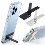 Ultra Thin Mini Phone Kickstand Universal Desktop Phone Holder Stand Metal Steel Folding Desk Bracket for IPhone Samsung Huawei