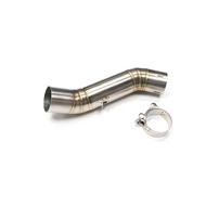 For Honda CBR500R CB500F CB400X CB500X Motorcycle Exhuast Middle Link Pipe Connect 51mm Motorcycle E