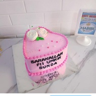 kue ultah hati / cake love