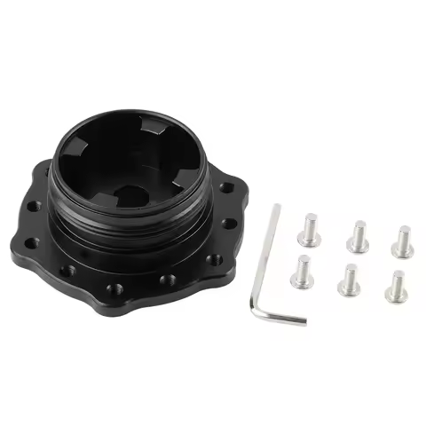 70MM Aluminum Sim Racing Steering Wheel Hub Adapter For PXN‑V10 900‑Degree/Thrustmaster T300 T500 TS