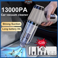 8 In 1 Cordless Vacuum Cleaner 12000Pa USB Mini Handheld Air Duster Blower Portable Electric Air Pump with Filter and Storage Bag for Home Car Wet and Dry