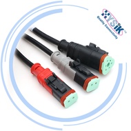 DT04-3P DT06-2S Connector 2-Core 3-Core Car Harness Turn Solenoid Valve Connector J3RX