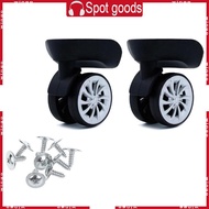 WIN Replacement Luggage Wheels Portable A57 Suitcase Wheels Luggage Swivel Trolley Case Luggage Whee